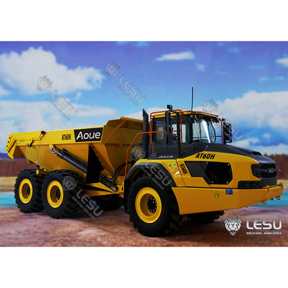 LESU 1/16 RC Hydraulic Articulated Truck Metal AT60H 6x6