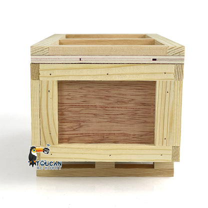 IN STOCK Wooden Box Model for 1/14 1/12 RC Truck Hydraulic Forklift Construction Vehicles