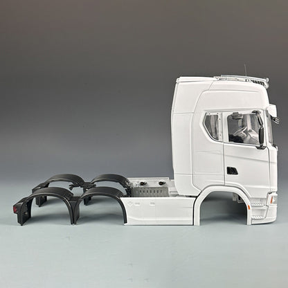 Plastic Cabin 770S with Mudflaps for 1/14 RC Tractor Truck RC Car