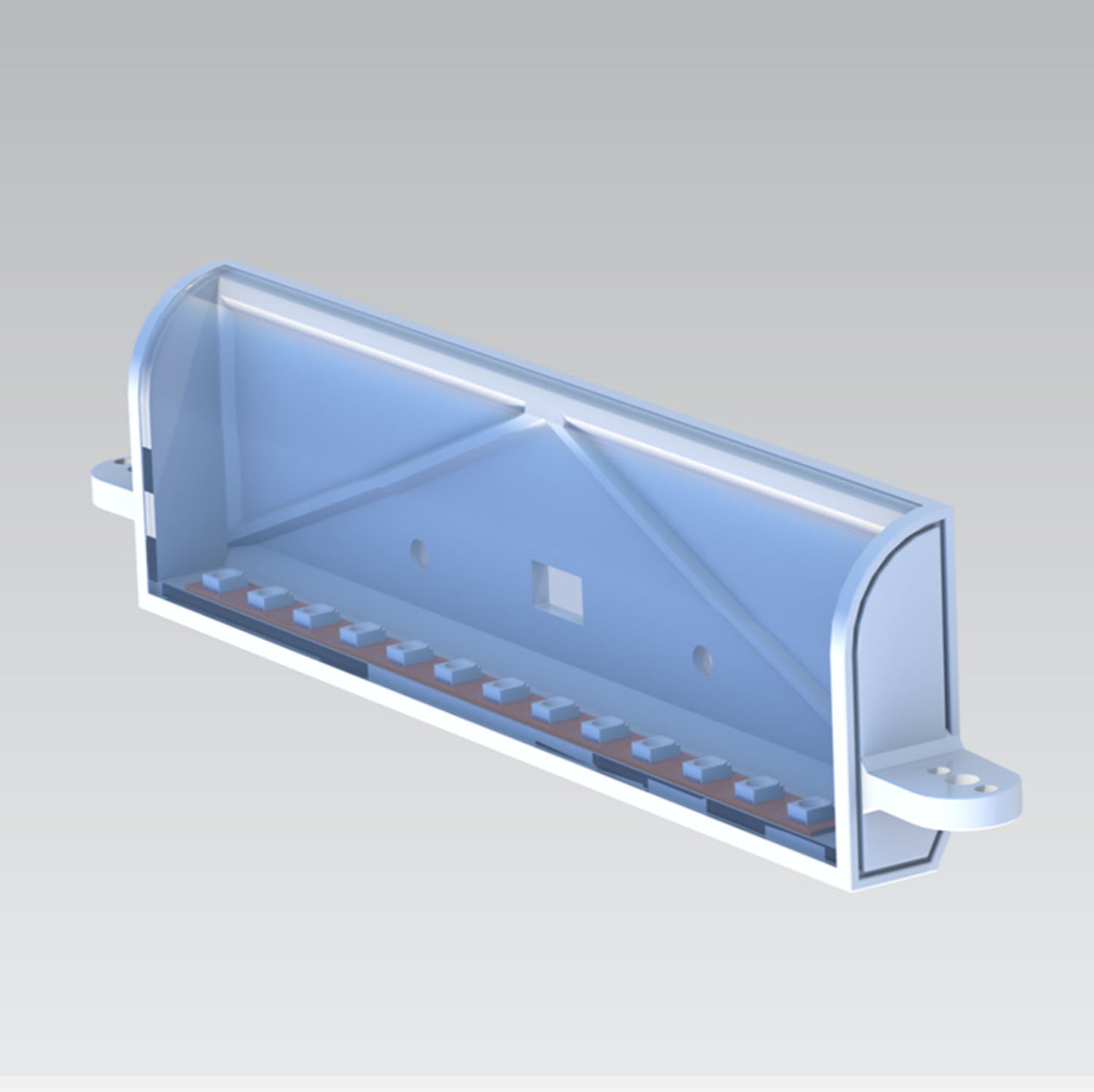 Plastic Light Box 5V for DIY 1/14 Tamiya RC Tractor Truck Radio Control Lorry