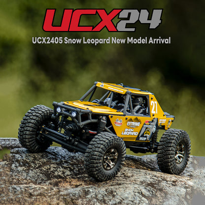 IN STOCK UdiRC UCX2405PRO 1/24 2.4G 4WD RC Rock Crawler Brushless Motor ESC Radio Controlled Off-Road Vehicles RTR Model Car Toys Battery