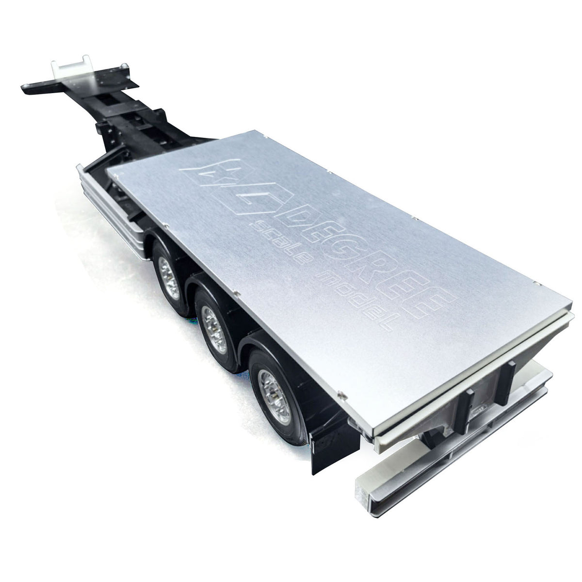 1/14 Metal Flat Plate Flatbed for 3 Axle Semi Trailer 56330 RC Container Trailer Conversion Model Upgrade Part