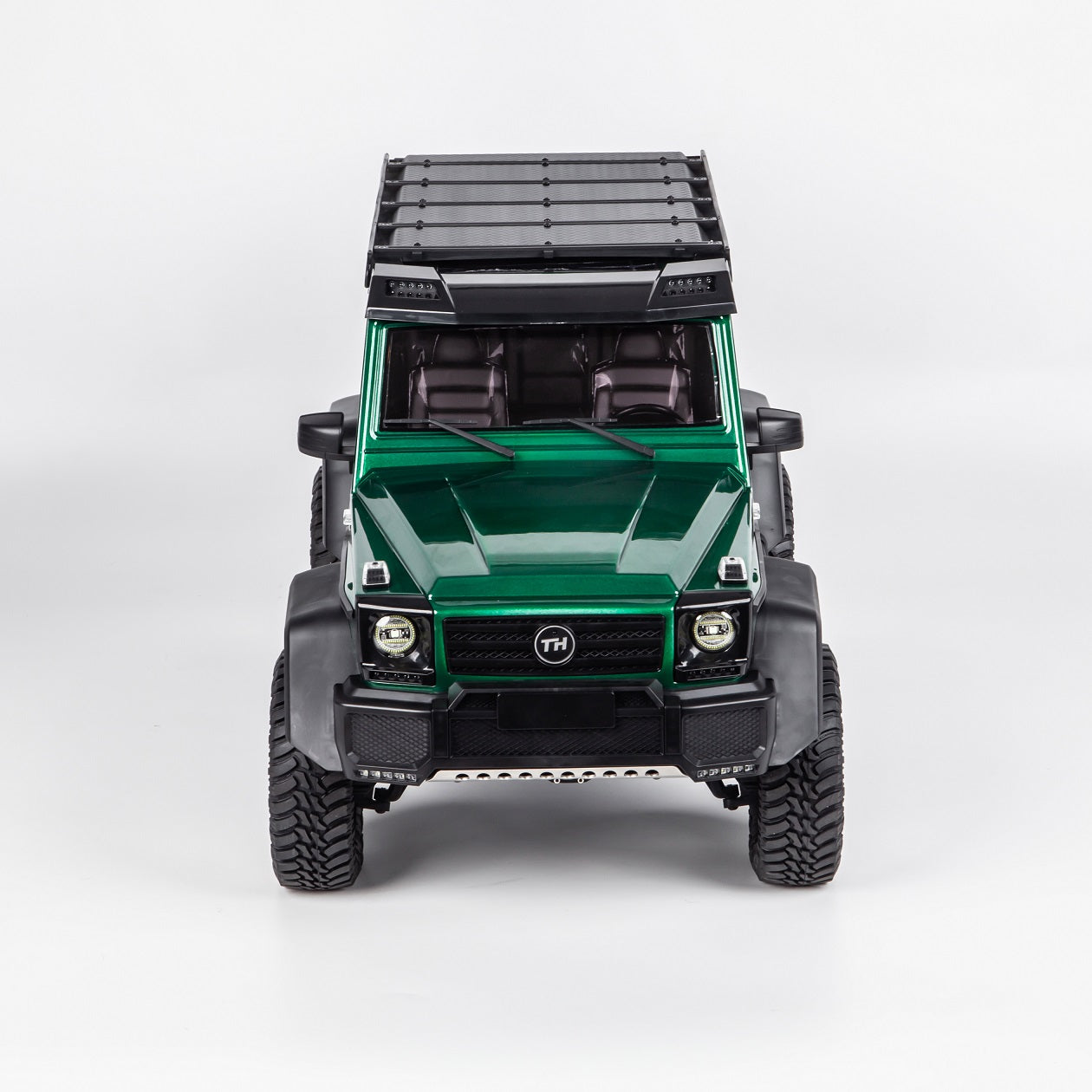 1/8 TRACTION HOBBY Off Road Car KM5 RC Crawler Portal Axle Differential Lock AWD 2Speed Gearbox 775 Brushed Motor