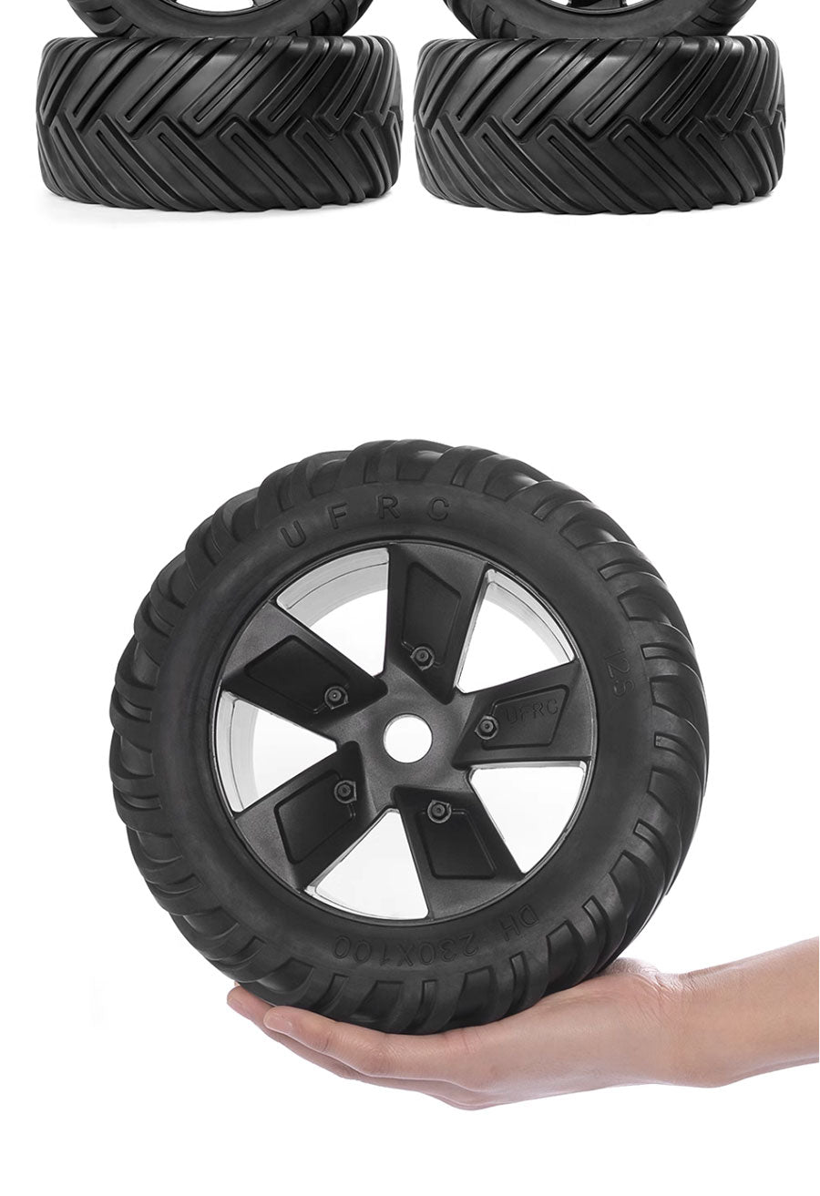 1/5 RC Off Road Car GR1 Pro Kit Metal Chassis PC Shell DIY Radio Controlled Rock Crawler Model 9Inches Wheel No Electronic Parts