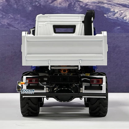 3363 MD 1/14 4x4 Metal Remote Control Hydraulic Dumper 2Speed Gearbox Differential Locks RC Tipper Model ST8 Radio Light Sound