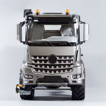 3363 MD 1/14 4x4 Metal Remote Control Hydraulic Dumper 2Speed Gearbox Differential Locks RC Tipper Model ST8 Radio Light Sound