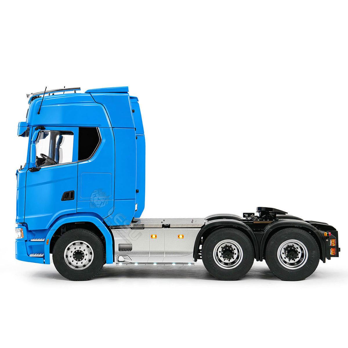 LESU 1/14 6x6 Metal Chassis Radio Control Tractor Truck 3Speed Gearbox Differential Lock Remote Control Lorry Car Light Sound