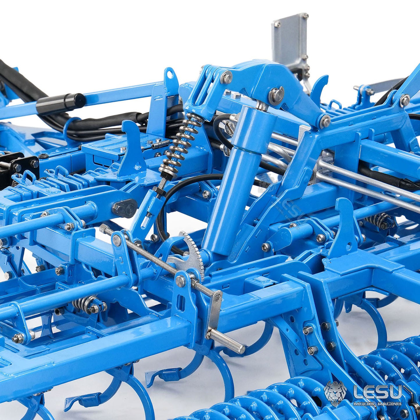 K500 Metal Seedbed Pre-sowing Soil Preparation Machine KIT for LESU 1/14 RC Hydraulic Agricultural Car Tractor AOUE 1050 Painted or Unpainted