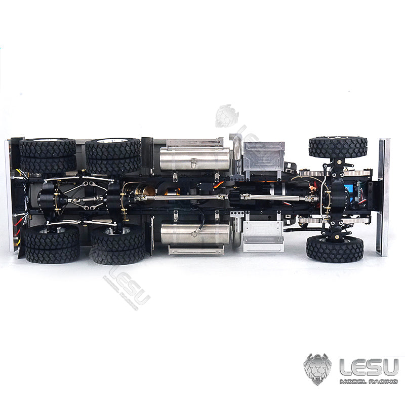 LESU 1/14 Scale 6*6 Metal Hydraulic Radio Controlled Dumper Tipper Construction Truck Model W/ Motor Servo ESC Bucket W/O Cabin
