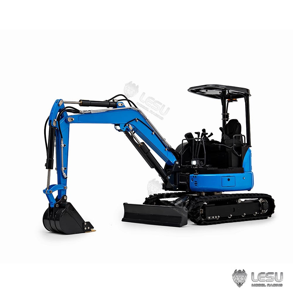 LESU Mini 1/14 RC Hydraulic Excavator PC30 Metal 6CH Valve Digger ST8 Radio Battery Lights PNP/RTR Optional Versions