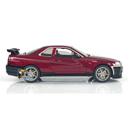 IN STOCK Capo 1/8 RTR 4x4 4WD R34 Assembled Painted RC Racing Drifting Car With Brushed Motor ESC