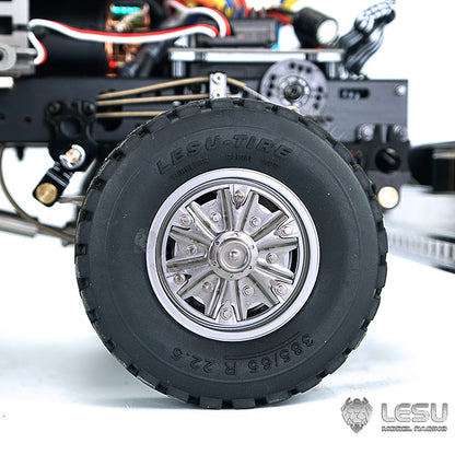 LESU 1/14 Scale 6*6 Metal Hydraulic Radio Controlled Dumper Tipper Construction Truck Model W/ Motor Servo ESC Bucket W/O Cabin