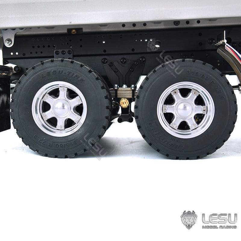 LESU 1/14 Scale 6*6 Metal Hydraulic Radio Controlled Dumper Tipper Construction Truck Model W/ Motor Servo ESC Bucket W/O Cabin