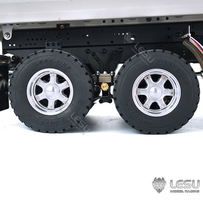 LESU 1/14 Scale 6*6 Metal Hydraulic Radio Controlled Dumper Tipper Construction Truck Model W/ Motor Servo ESC Bucket W/O Cabin