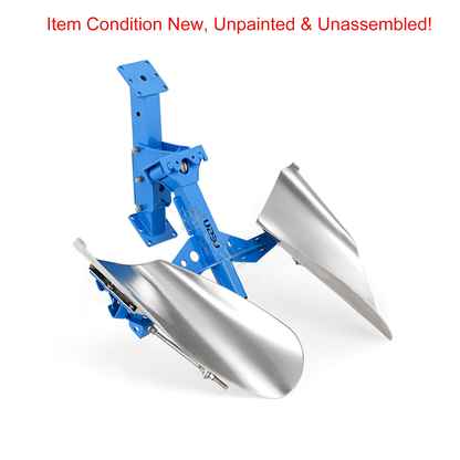 LESU C0072 1/14 Metal Hydraulic Mounted Reversible Plow Upgrade Attachment for AOUE 1050 RC Walking Tractor Agricultural Vehicle Model
