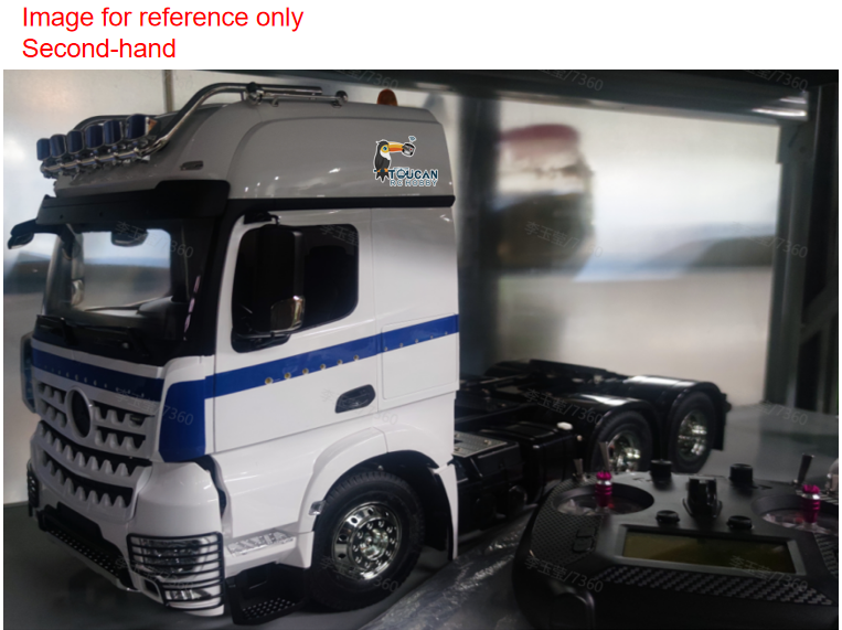 CN Stock Second-hand TMY RC Tractor Truck 56352 Remote Control Car Toy Model Gift Assembled and Painted