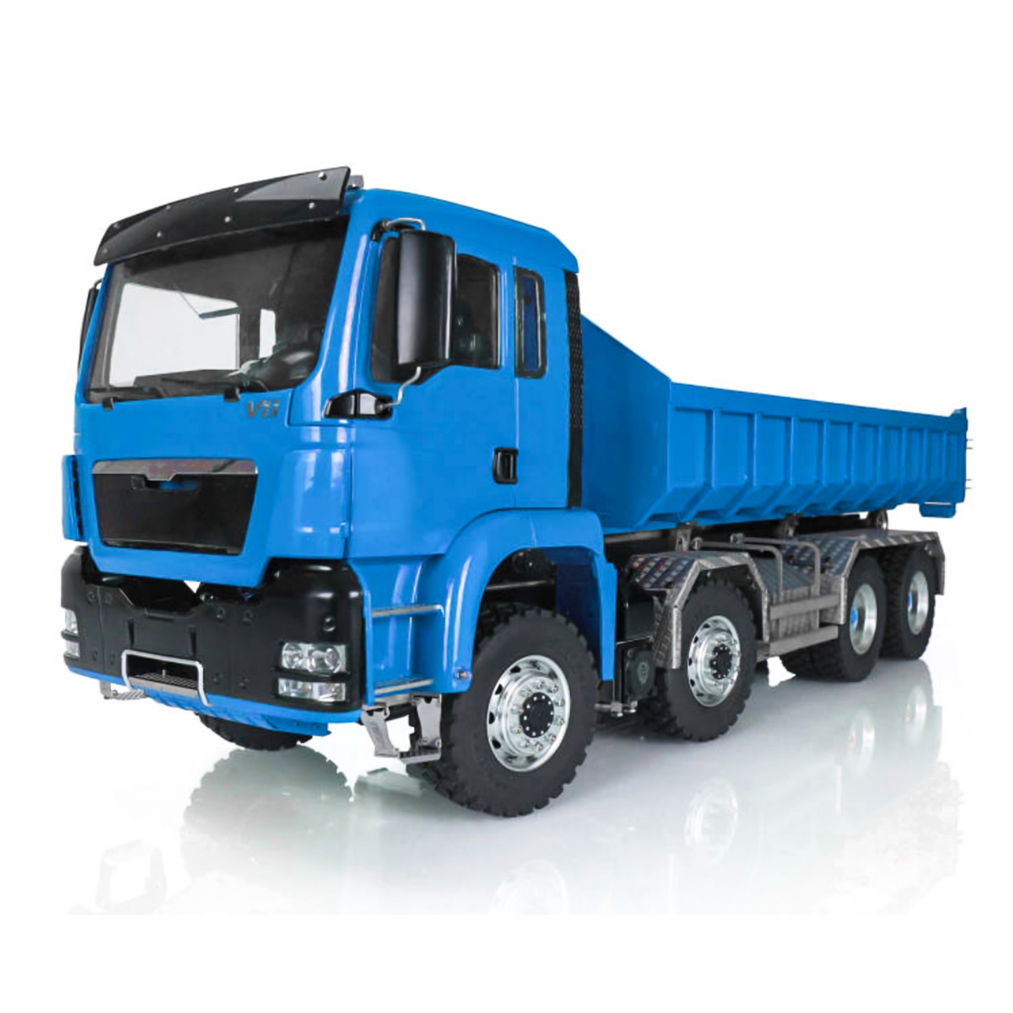 LESU 1/14 MAN TGS Camion à benne basculante hydraulique RC 8x8 peint non assemblé 20160901