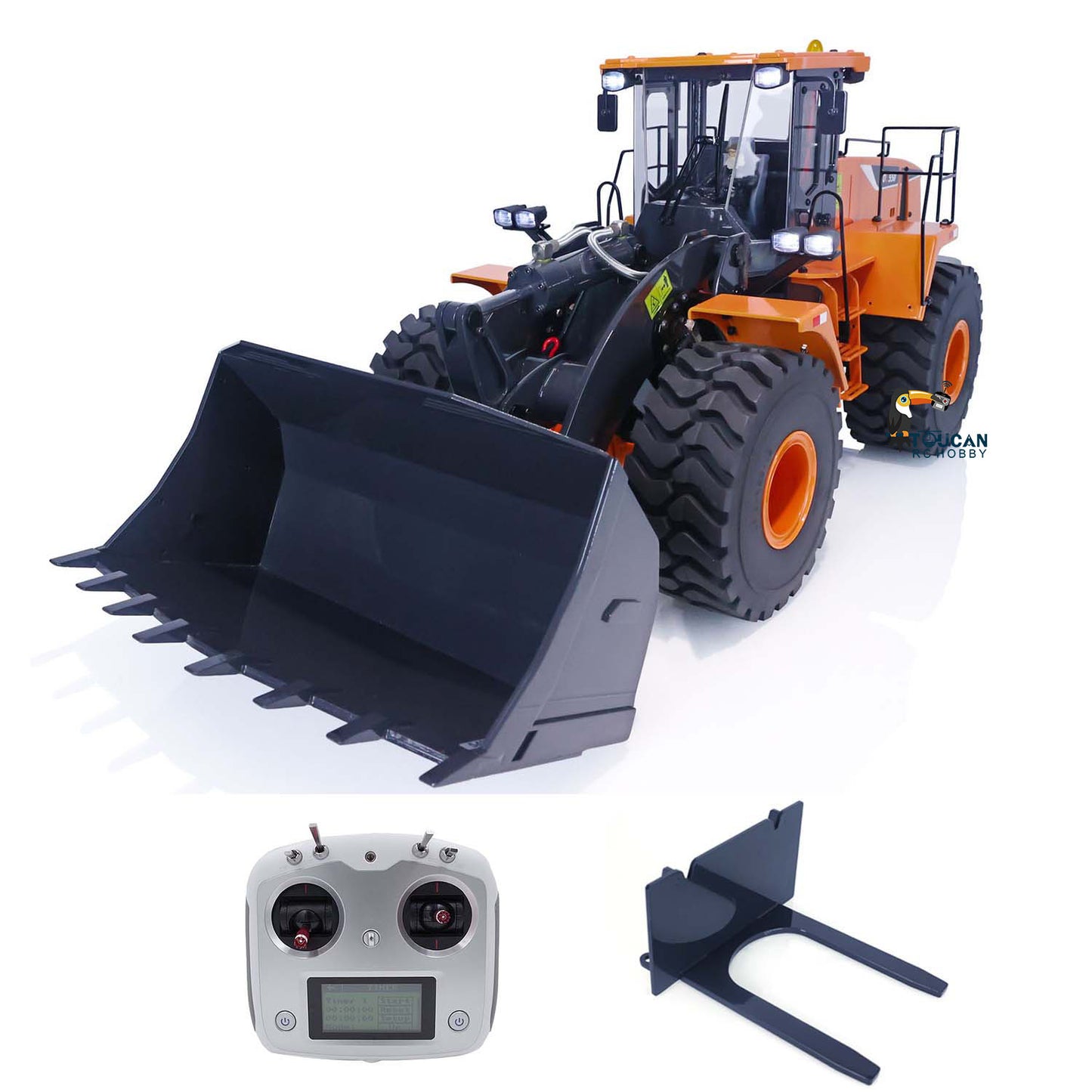 XDRC Metal WA470 1/14 RC Hydraulic PNP Loader 980L W/O Battery