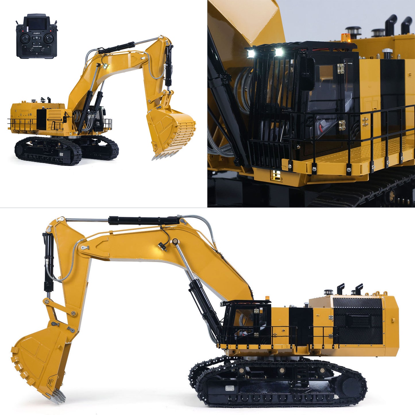 1/14 Hydraulic RC Excavator 6015B Metal RC Heavy Duty Digger