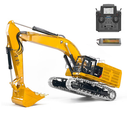 LESU 1/14 Hydraulic RC Excavator C374F Digger Heavy Machine RTR Construction Car PL18EV LITE Battery