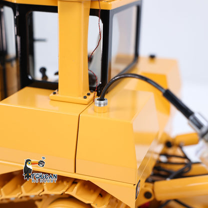 Fast Shipping 1/14 JDM-98 DXR2 Metal RC Hydraulic Bulldozer Radio Control Dozer 201 New Sound Module