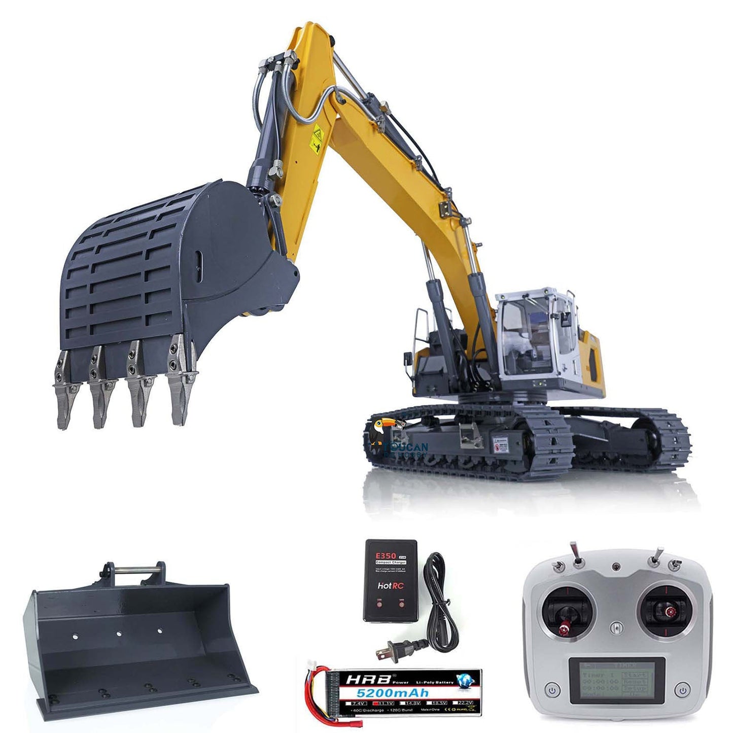 IN STOCK 1/14 Hydraulic RC Excavator Ready to Run 945 RC Trucks