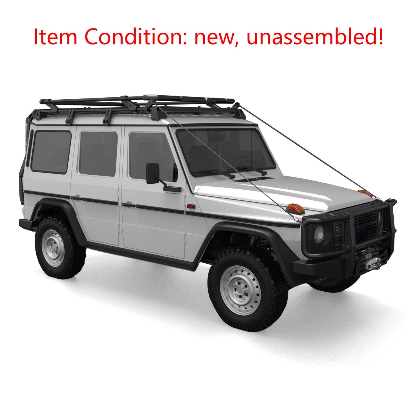 CAPO Metal 1/8 RC Off Road Car Kit Remote Control DIY Vehicle Model Differential Locks 2Speed Gearbox No Electronic Parts