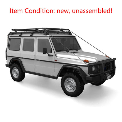 CAPO Metal 1/8 RC Off Road Car Kit Remote Control DIY Vehicle Model Differential Locks 2Speed Gearbox No Electronic Parts