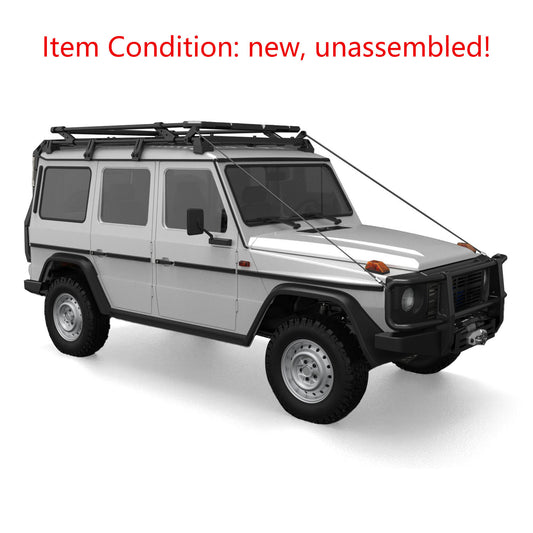 CAPO Metal 1/8 RC Off Road Car Kit Remote Control DIY Vehicle Model Differential Locks 2Speed Gearbox No Electronic Parts