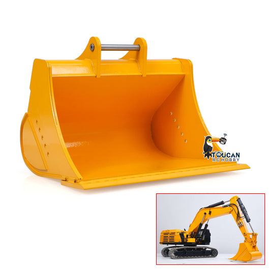 Metal Grading Bucket Ripper for 1/12 Hydraulic Remote Control Tracked Excavator C395 LR976 E650 RC Digger Model Construction Vehicle
