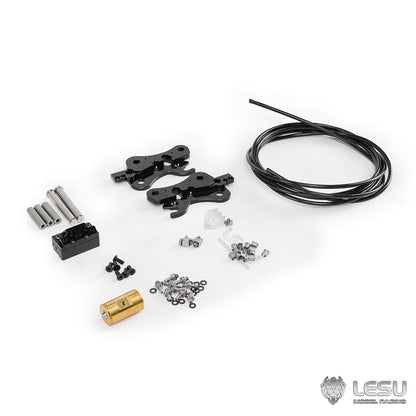 Metal Hydraulic Quick Coupler C0096 for LR956 ZX490 1/14 LESU Remote Control Hydraulic Excavator Model DIY Construction Vehicles