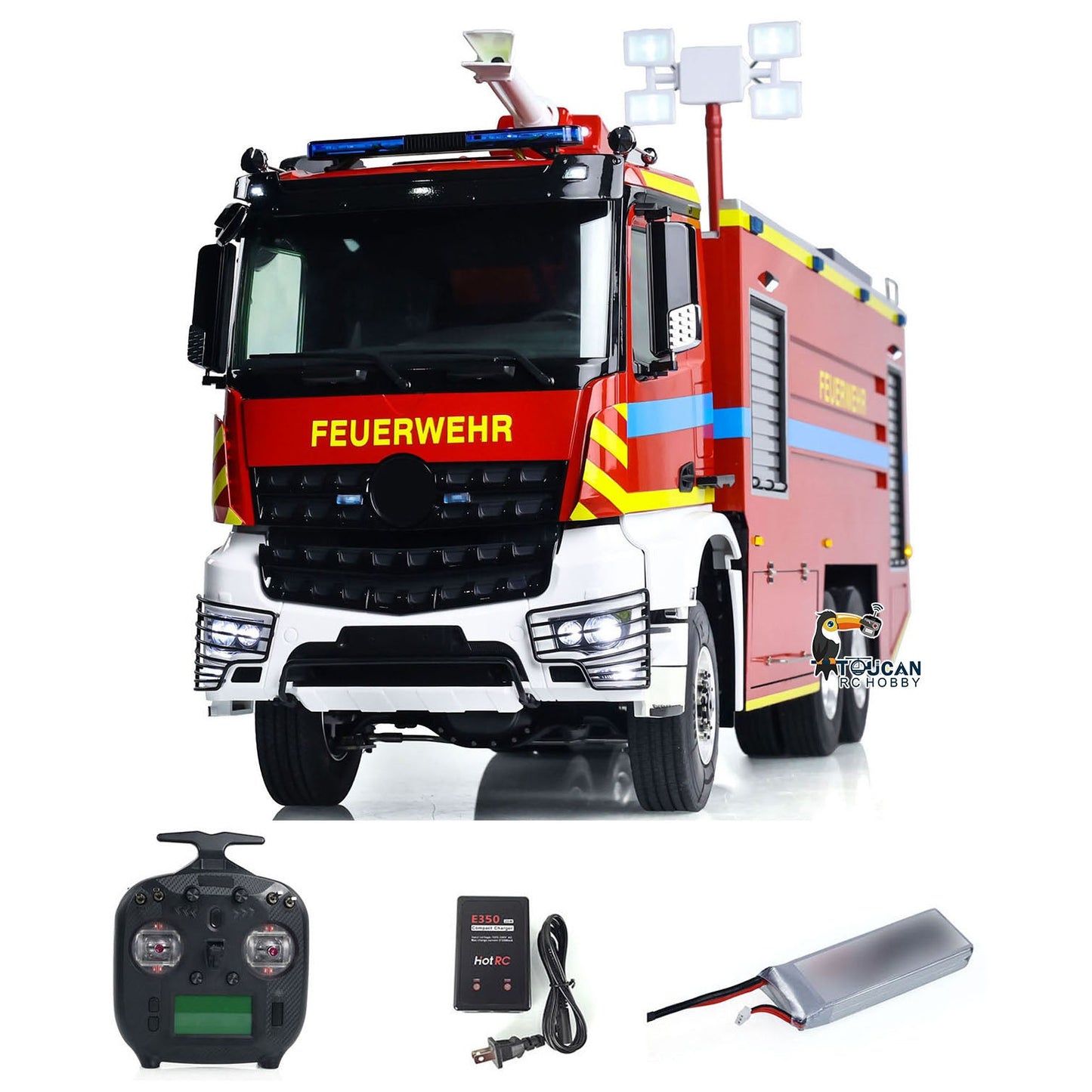 1/14 RC Fire Fighting Truck 6x6 RTR Car