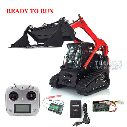 LESU 1/14 RC Metal Hydraulic Aoue LT5 Painted Assembled RTR Tracked Skid Steer Loader B0008