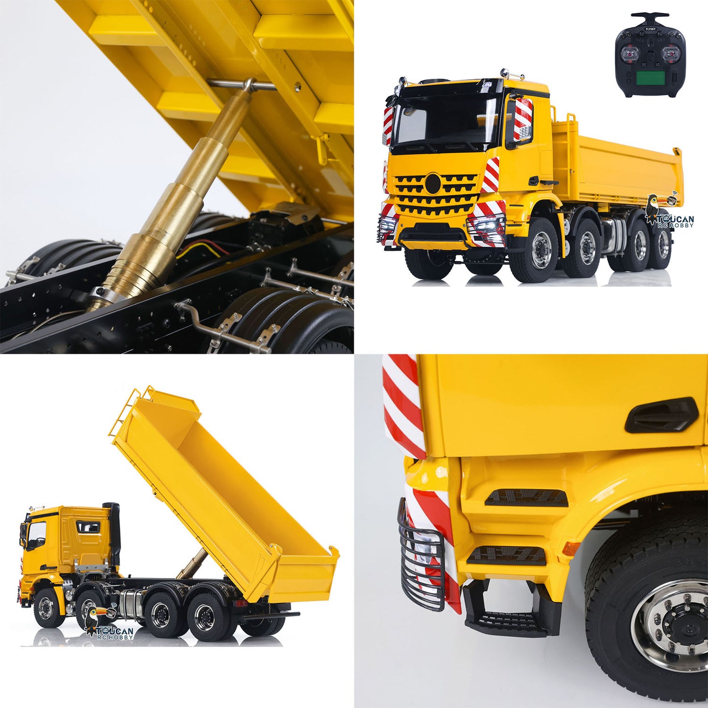 1/14 8x8 RC Hydraulische Dump TTipper Auto PNP ESC Servo