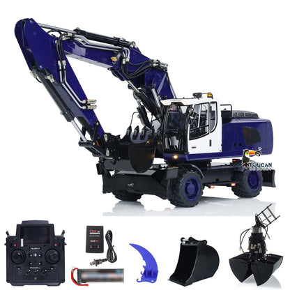 1/14 R946 Hydraulic RC Excavator 946-3 Wheeled Digger With PL18EV Controller