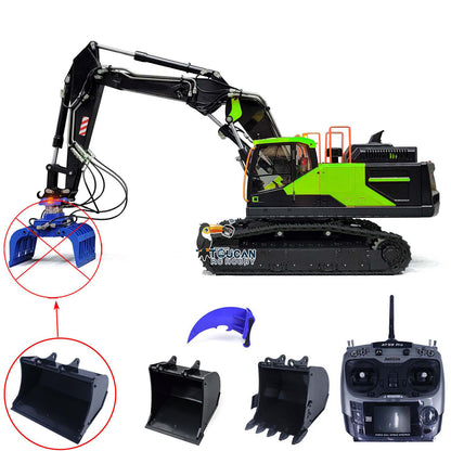 1:14 EC380 RC Excavator Hydraulic Tracked 3 Arms Remote Control Diggers
