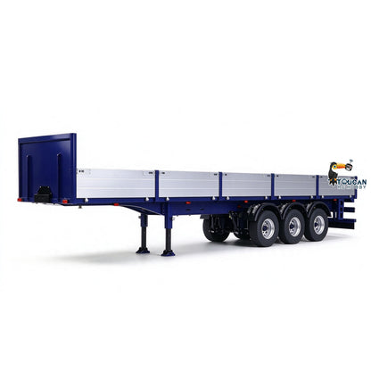 TOUCAN Painted 3-Axle Metal Semi Trailer Support Legs For 1/14 RC Tractor Truck Remote Control Lorry Car Model BM214 Forklift