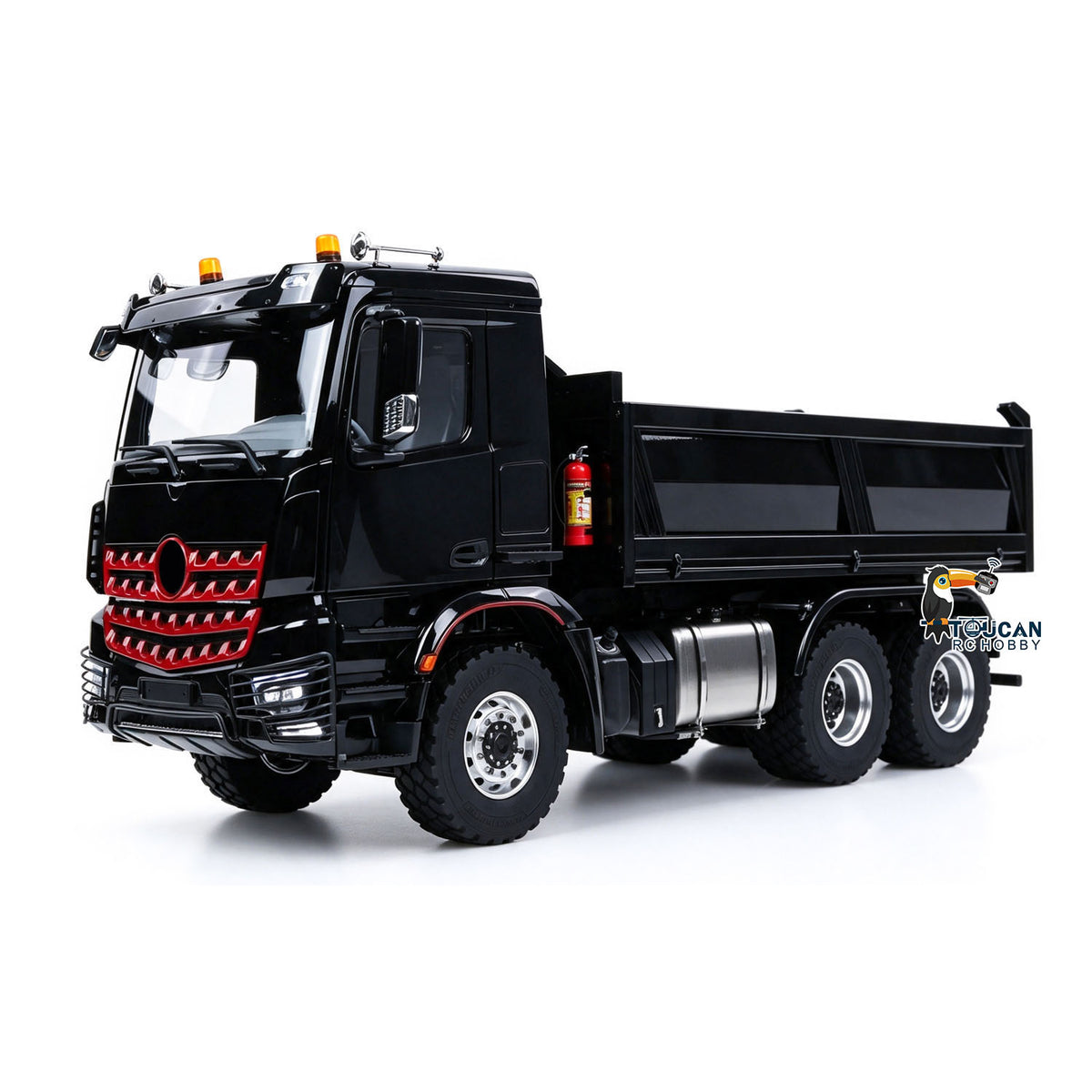 Fast Shipping 6X6 Metal Chassis 3348 RC Hydraulic Dumper 1/14 Radio Controlled Tipper NO Lock Light Sound Radio Battery Construction Truck RTR