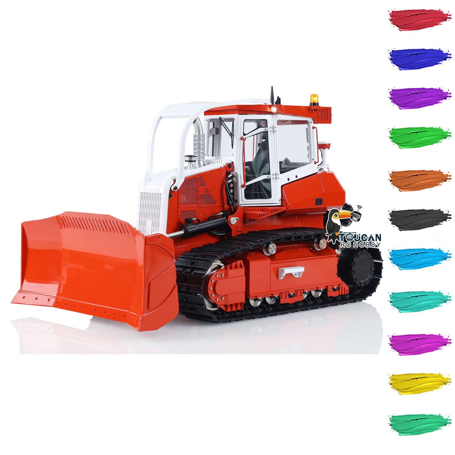 LESU Aoue 850K 1/14 RC Fertiger Bulldozer