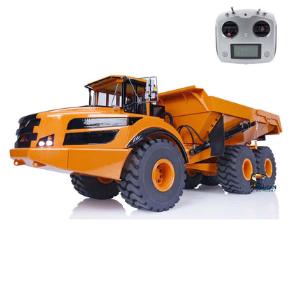 XDRC 1/14 PNP 6x6 Metal Hydraulic A40G RC Articulated Truck Dumper