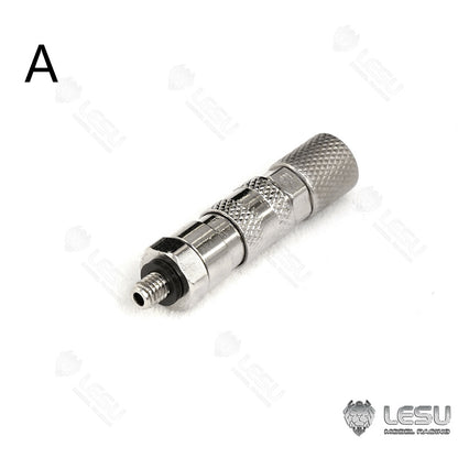 Metal 1/14 LESU Tubing Connector / Plugging Nozzle for TAMIYA RC Dumper Truck Hydraulic System