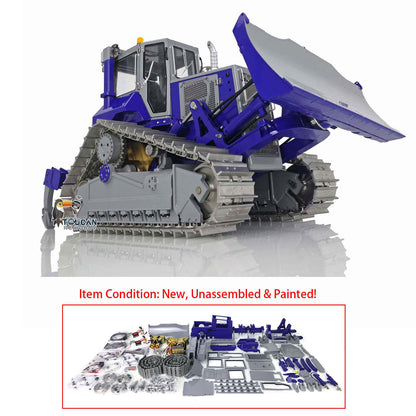 LESU 1/14 Aoue-DT60 Hydraulische RC Lackiert Unmontiert Crawler Planierraupe Bulldozer B0004