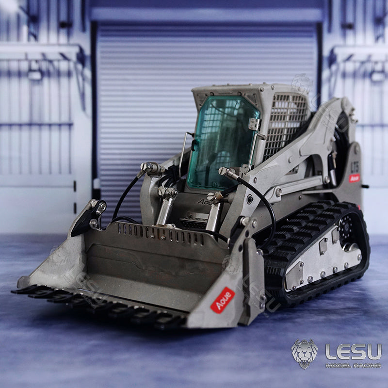 IN STOCK LESU 1 14 Aoue LT5 Tracked Skid Steer KIT Hydraulic RC Loader Oliverhobby