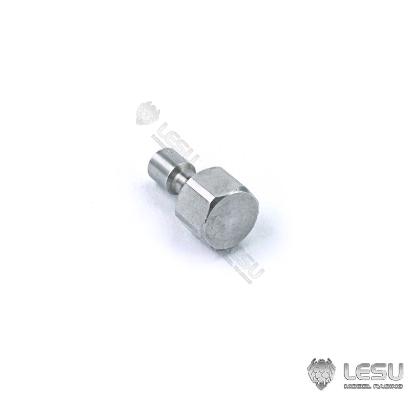 Metal 1/14 LESU Tubing Connector / Plugging Nozzle for TAMIYA RC Dumper Truck Hydraulic System