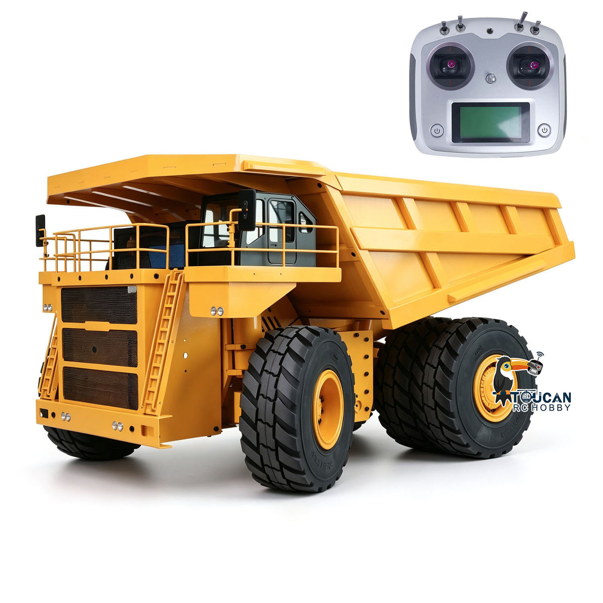 JDModel 1/14 4x4 118F Bogie RC Hydraulischer Bergbau-Dumper