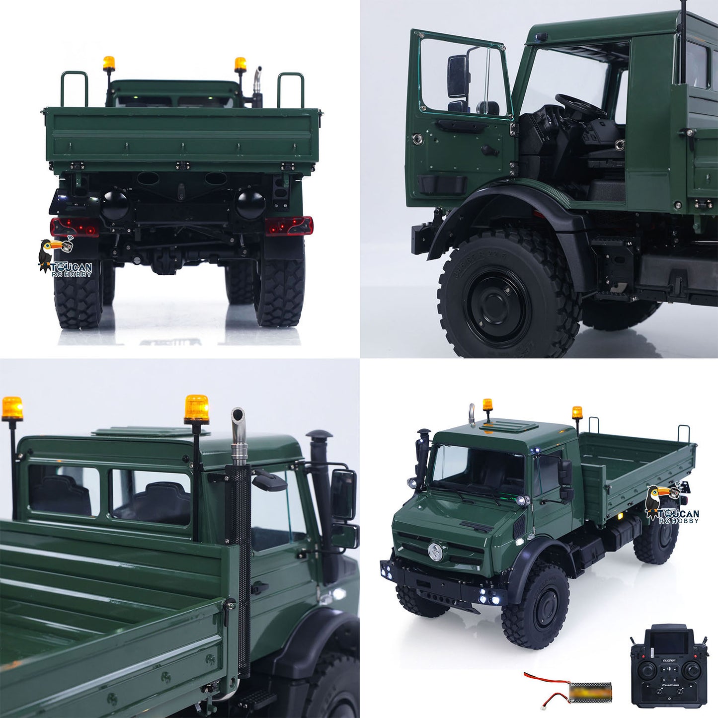 LESU U4023 1/14 Metal RC Off Road Car MT44023 Remote Control Crawler ATV Sound System Wheel Reduction Axle Lock 3Speed Gearbox