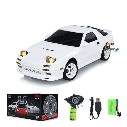 LDRC LD1802 1/18 4*2 RX7 RC Racing Car RWD Gyroscope