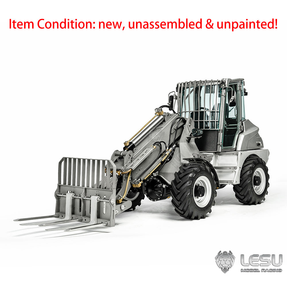 LESU 1/14 AT1050 RC Hydraulic Fork Mini Loader Telescopic Arm KIT