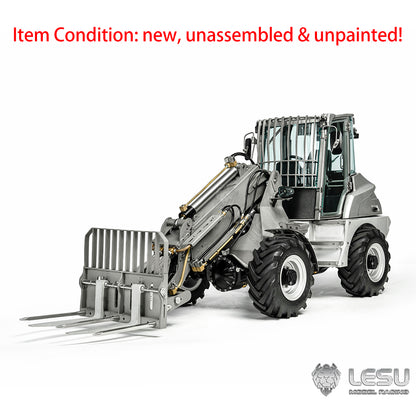 LESU 1/14 AT1050 RC Hydraulic Fork Mini Loader Telescopic Arm KIT