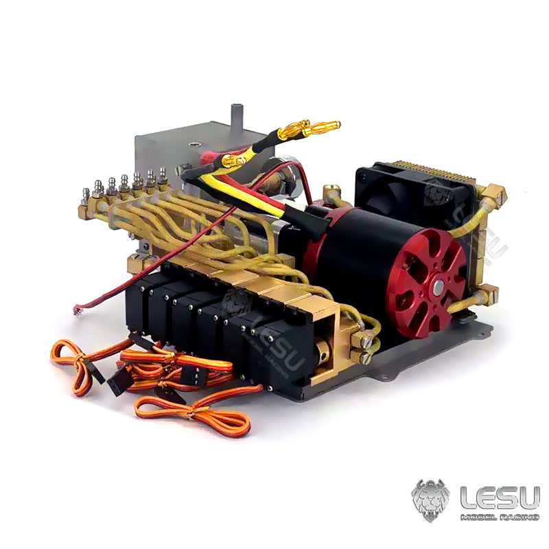 LESU 1/14 AOUE ET30H RC Metal Hydraulic Wheeled Excavator A0006 KIT